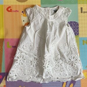 Absorba White Dress - 24M